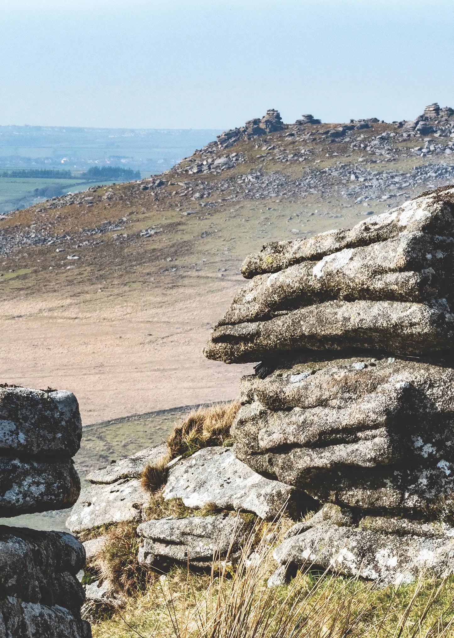 Inside image from Address Book, B is for Bodmin Moor