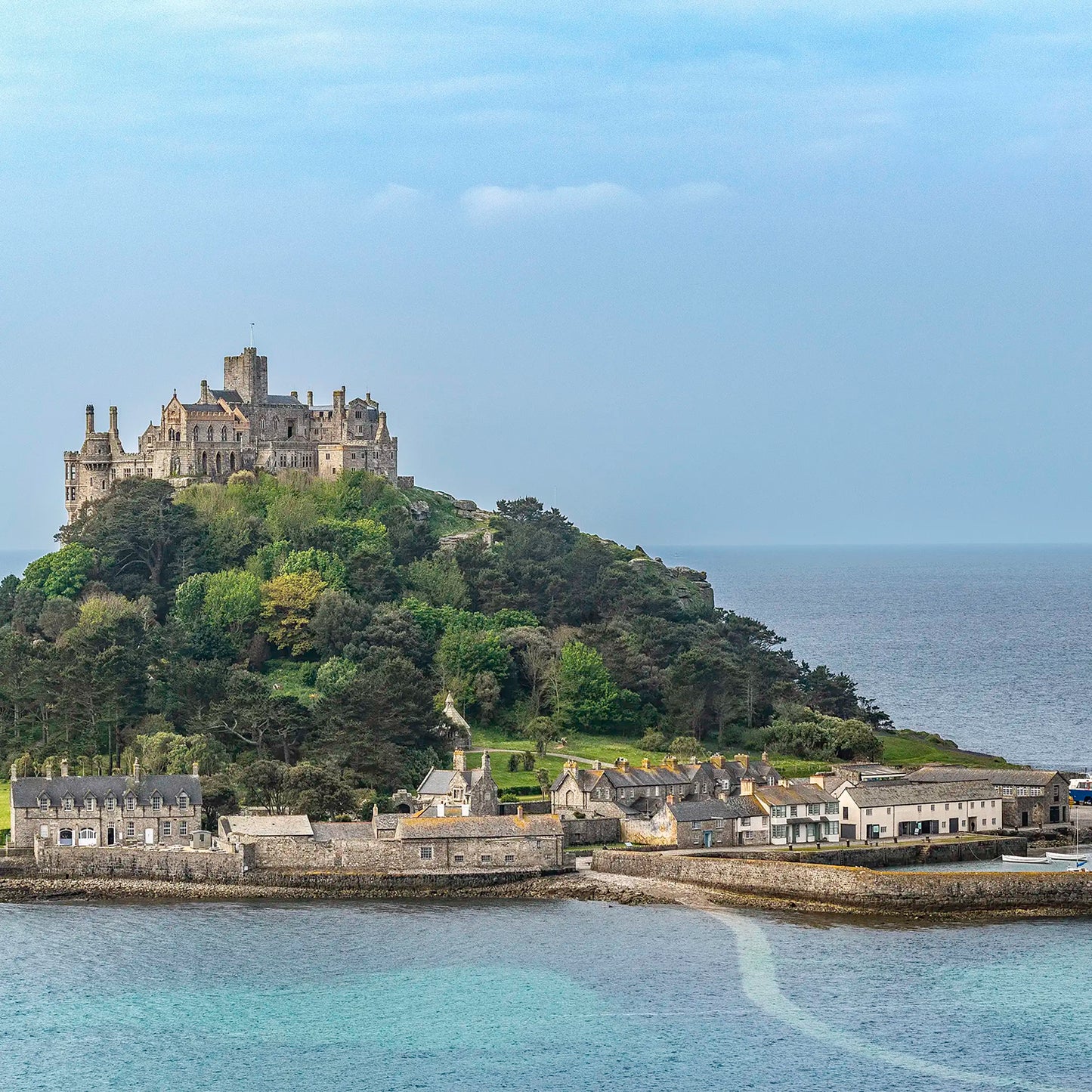 Cornish greeting card image of St Michael's Mount