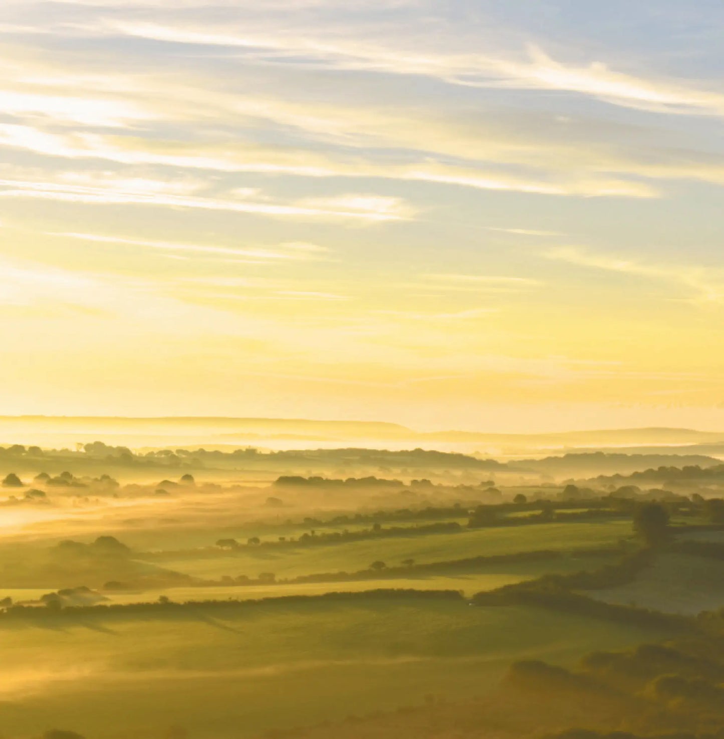 Cornish Language card - Thinking of You - Sunrise