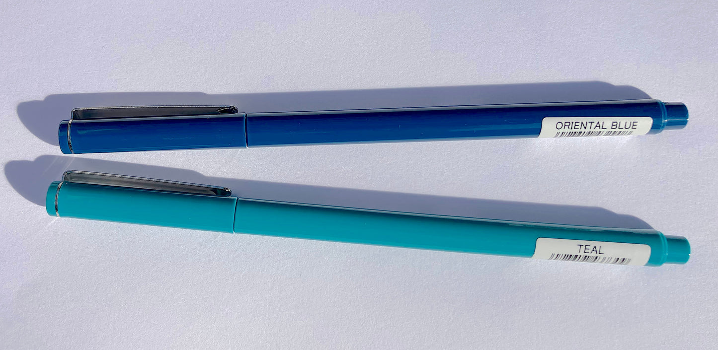 Fineliner pen colours available with diary this autumn