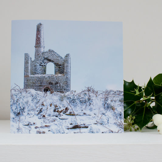 Our new Christmas card for 2022, Wintry Wheal