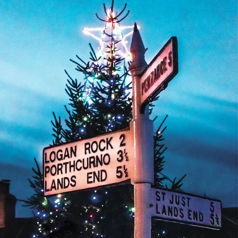 Cornish Christmas card Guided by a Star, St Buryan