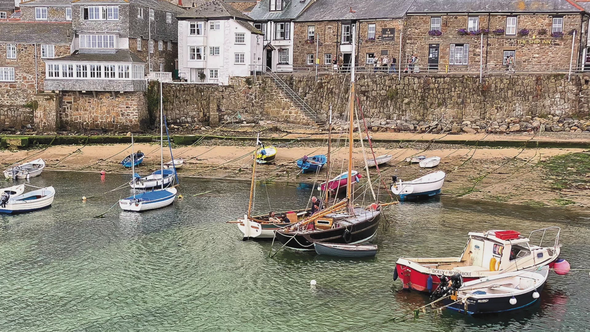 Video animation of Mousehole greeting card